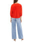 ფოტო #4 პროდუქტის Women's 3/4-Sleeve Pin-Tuck Blouse