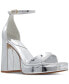 Фото #1 товара Women's Montag Two-Piece Ankle-Strap Block-Heel Sandals