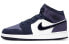 Jordan Air Jordan 1 Mid Sanded Purple 桑德紫 中帮 复古篮球鞋 GS 黑紫脚趾 / Кроссовки Jordan Air Jordan 554725-445