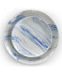 Фото #9 товара Набор посуды из каменной керамики Elama Marble Clara, набор на 16 предметов, для сервировки стола