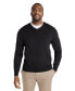 ფოტო #1 პროდუქტის Big & Tall Johnny g Essential V-Neck Sweater