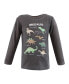 ფოტო #11 პროდუქტის Baby Boys Long Sleeve T-Shirts, Dino Truck Robot