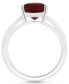 ფოტო #3 პროდუქტის Women's Garnet (3-1/3 ct.t.w.) Ring in Sterling Silver