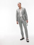 Topman skinny wedding suit trouser in green