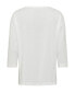 Фото #3 товара Women's 3/4 Sleeve Boat Neck T-Shirt