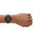 Фото #4 товара Часы и аксессуары ARMANI EXCHANGE мужские Многофункциональные черные наручные часы из нержавеющей стали, 42 мм