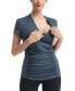 Maternity V-Neck Nursing Active Tee