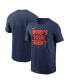 Фото #1 товара Men's Navy Detroit Tigers Rally Rule T-shirt