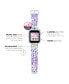 Kid's 2 Tie Dye Unicorn Print Tpu Strap Smart Watch 41mm
