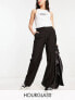 Фото #1 товара ASOS DESIGN Hourglass ultimate straight leg trousers in black