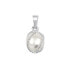 Silver pendant with synthetic pearl 448 001 00594 04
