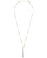 Фото #3 товара Wrapped diamond Graduated 18" Pendant Necklace (1/3 ct. t.w.) in 10k Gold, Created for Macy's