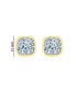 Фото #1 товара Interesting Designs Baguette Stud Earrings