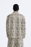 Фото #4 товара Куртка с геометрическим принтом — limited edition ZARA
