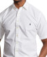 ფოტო #3 პროდუქტის Men's Big & Tall Garment-Dyed Oxford Shirt
