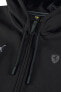 Фото #4 товара 53333401 Ferrari Style Hooded Sweat Jacket Reg Pu Black Erkek Motorsport Sweatshirt