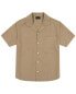 Goodlife Clothing Camp Collar Linen-Blend Shirt Men's S