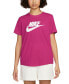 ფოტო #1 პროდუქტის Sportswear Women's Essentials Logo T-Shirt