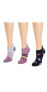Women's 3 Pack Nylon Compression Ankle Socks