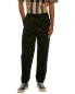 Фото #1 товара Burberry Linen-Blend Track Pant Men's Black 46