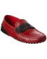 Tod’S X Ferrari Gommino Leather Loafer Men's Red 6.5