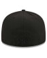 Фото #2 товара Men's Black USMNT Text 59fifty Fitted Hat