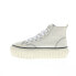 Diesel S-Hanami Mid Y02829-PS416-T1012 Womens White Lifestyle Sneakers Shoes 9