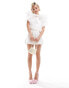 Фото #3 товара Sister Jane oversized bow blouse in ivory floral