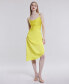 ფოტო #7 პროდუქტის Women's Cowlneck Sleeveless High-Low Midi Dress