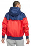 Фото #2 товара Sportswear Winrunner Erkek Hoodie Ceket Lacivert Kırmızı At5270-661