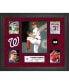 Фото #1 товара Коллаж с 5 фотографиями и кусочком игрового мяча Fanatics Authentic Stephen Strasburg Washington Nationals