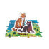 JANOD Educational Endangered Animals 200 Pieces Puzzle