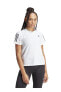 Beyaz Kadın Yuvarlak T-shirt Ik7442 Otr