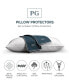 100% Cotton Sateen Pillow Protector, Set of 2 - King