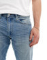 Фото #5 товара Polo Ralph Lauren Parkside straight leg jeans in mid wash