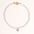 ფოტო #1 პროდუქტის Freshwater Pearls Heart Pendant Lola Necklace 17" For Women