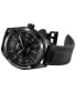 ფოტო #2 პროდუქტის Men's Swiss Automatic Khaki Field Black Rubber Strap Watch 42mm H70695735