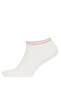 Kadın 5'li Pamuklu Patik Çorap Z7554azns