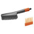 GARDENA CleanSystem S hard bristle cleaning brush set