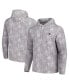 Men's Gray Kansas City Chiefs Palm Frenzy Hoodie Long Sleeve T-shirt