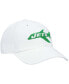 Фото #4 товара Men's White New York Jets Clean Up Legacy Adjustable Hat