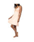 ფოტო #3 პროდუქტის Maternity Aurora Mesh Nursing Nightgown