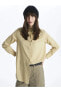 LCW Modest Düz Uzun Kollu Kadın Gömlek Tunik
