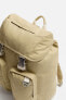 FABRIC MULTI-POCKET BACKPACK