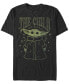 Фото #1 товара Men's The Child Short Sleeve Crew T-shirt