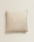 Фото #3 товара Quilted dotted cushion cover