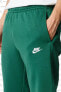 Sportswear Clup Polarlı Kumaş Standart Kesim Yeşil Erkek Spor Eşofman Altı