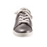 Trotters Adore T2117-033 Womens Silver Wide Leather Lifestyle Sneakers Shoes