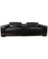 Фото #1 товара Krofton 3-Pc. Beyond Leather Fabric Sofa with 2 Power Motion Recliners and 1 Console, Created for Macy's