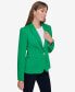 Women's Notched-Collar One-Button Blazer